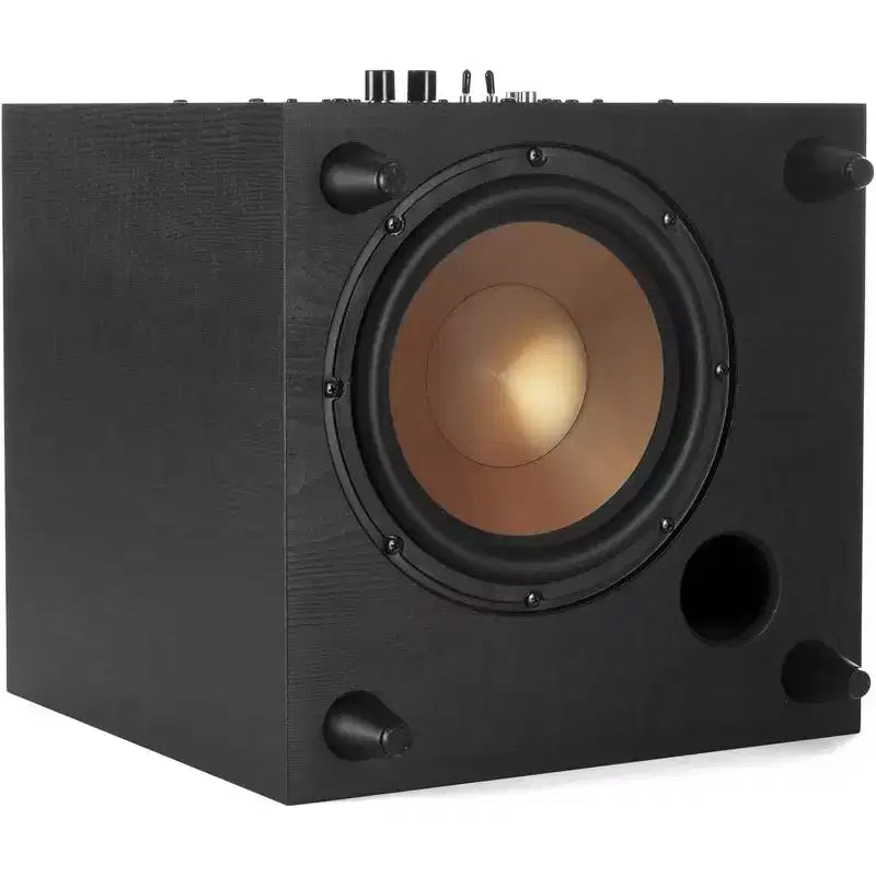 Subwoofer wireless Klipsch R-80SWi da 8 pollici 150W con driver ad alte prestazioni per bassi profondi, colore nero