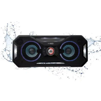 Altec Lansing Mix 2.0 - Waterproof Bluetooth Portable Speaker with Strong Bass for Travel & Outdoor Use