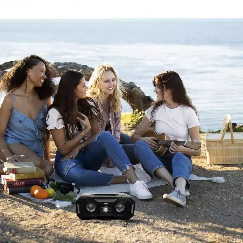 Altec Lansing Mix 2.0 - Altoparlante portatile Bluetooth impermeabile con bassi potenti per viaggi e uso esterno