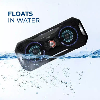 Altec Lansing Mix 2.0 - Altoparlante portatile Bluetooth impermeabile con bassi potenti per viaggi e uso esterno