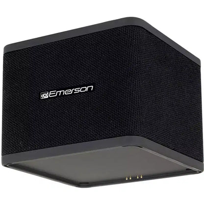Emerson EAS-3006-BK Sound Blox  Wireless Magnetic Stackable Bluetooth Speakers, Instant Connect, Multi-Room Audio, USB-C Charging, Built-in Subwoofer