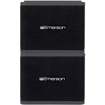 Altoparlanti Bluetooth magnetici impilabili wireless Emerson EAS-3006-BK Sound Blox, connessione istantanea, audio multi-room, ricarica USB-C, subwoofer integrato