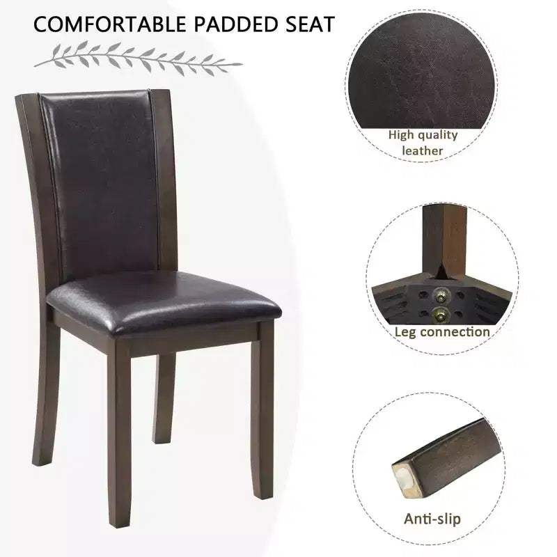MAYEERTY Set Tavolo da Pranzo Moderno 6 Pezzi, Tavolo in Legno con 4 Sedie e Panchina, Grigio