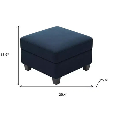 25 Pouf contenitore in velluto