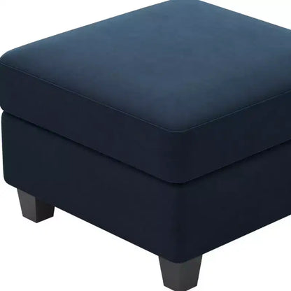 25 Pouf contenitore in velluto