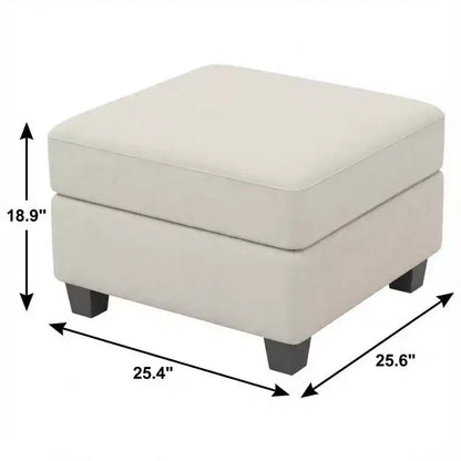 25 Pouf contenitore in velluto