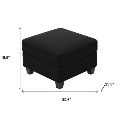 25 Pouf contenitore in velluto