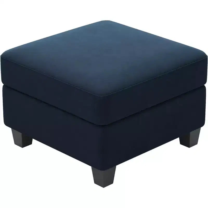 25 Pouf contenitore in velluto