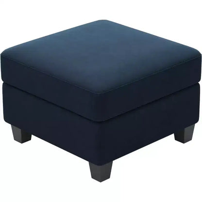 25 Pouf contenitore in velluto