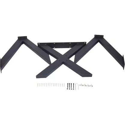 Table Legs, Heavy Duty Metal Table Legs with Pre-Drilled Holes, Heat Resistant Desk Legs for Coffee Dining Side Table