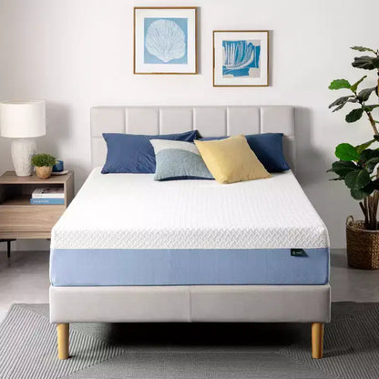 Zinus 12 Queen Cooling Essential Memory Foam Mattress, Fiberglass-Free, Medium Feel, Breathable Cooling Layers, Certified Safe Materials