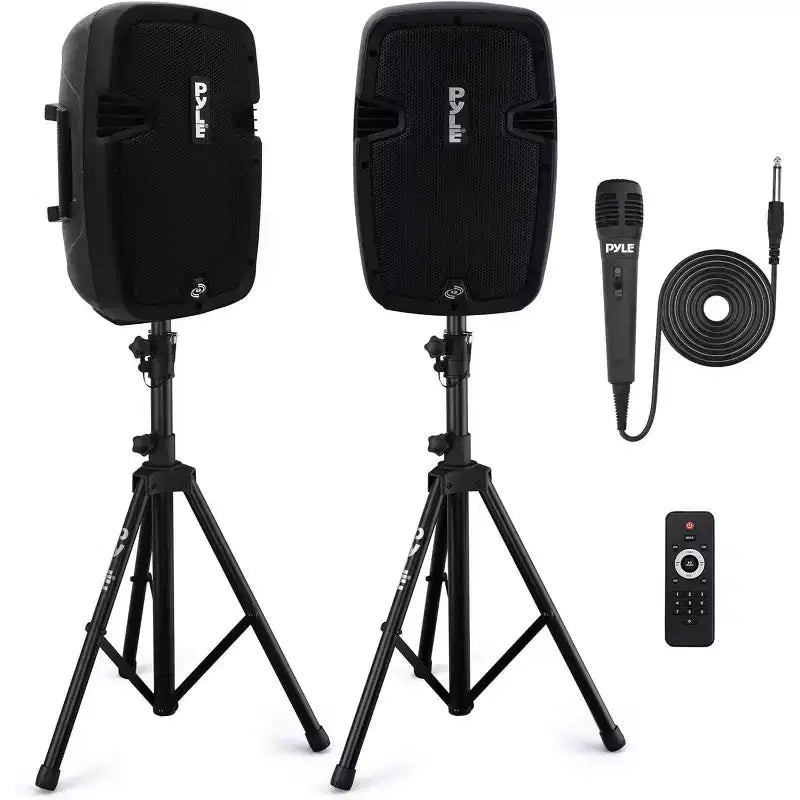 Pyle 8 PA Loudspeaker Sound System Package - PPHP849KT.5