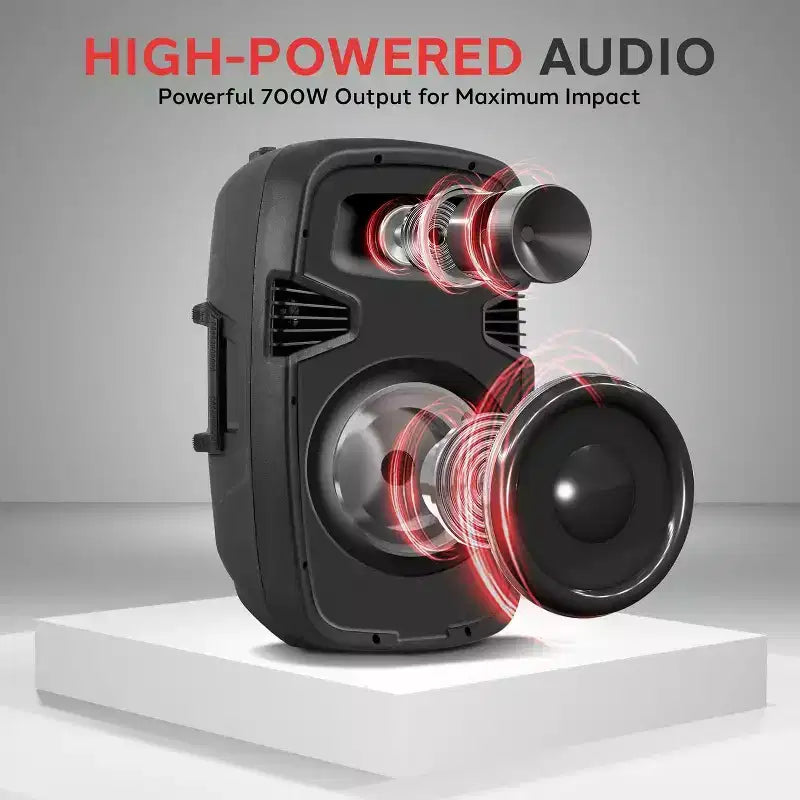 Pyle 8 PA Loudspeaker Sound System Package - PPHP849KT.5