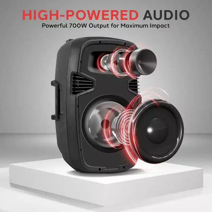 Pyle 8 PA Loudspeaker Sound System Package - PPHP849KT.5