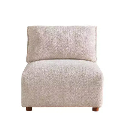 Divano sezionale moderno in boucle a 5 posti con pouf Christopher Knight Home Floria 126''