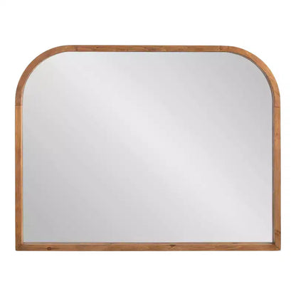 Specchio ad arco con cornice in legno Kate and Laurel Winn