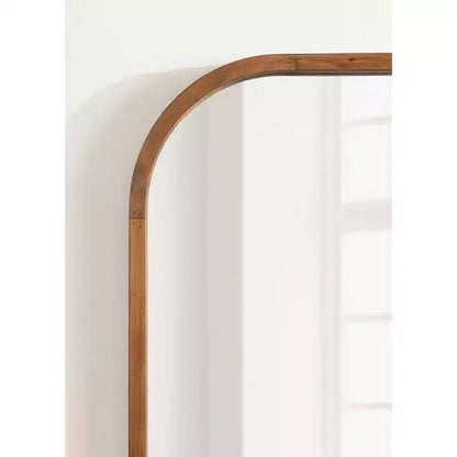 Specchio ad arco con cornice in legno Kate and Laurel Winn