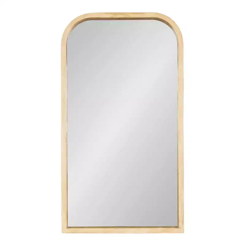 Specchio ad arco con cornice in legno Kate and Laurel Winn