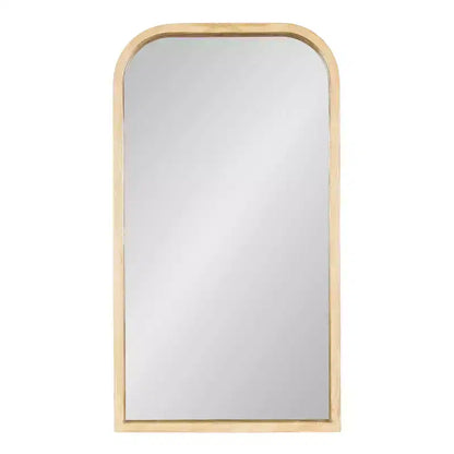 Specchio ad arco con cornice in legno Kate and Laurel Winn