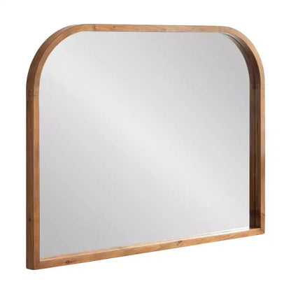 Specchio ad arco con cornice in legno Kate and Laurel Winn