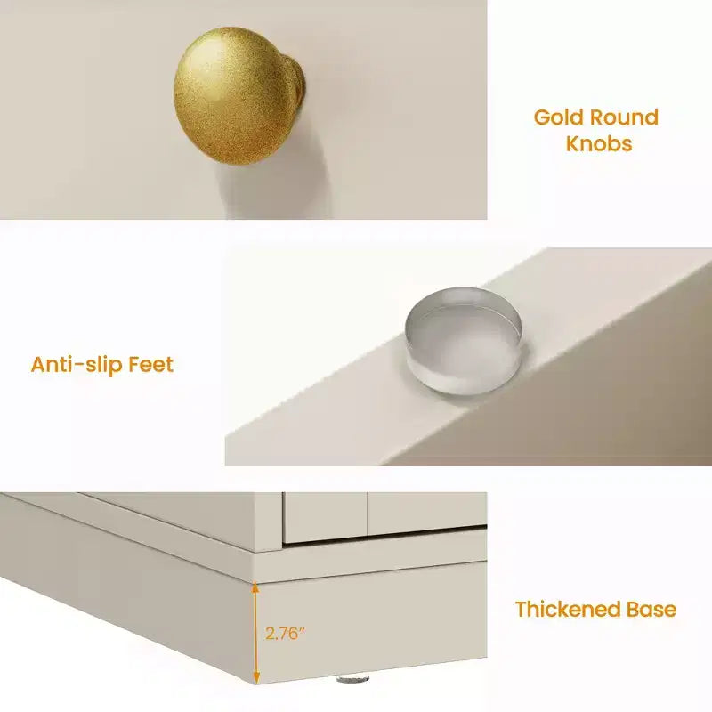 Comò a 7 cassetti per camera da letto
