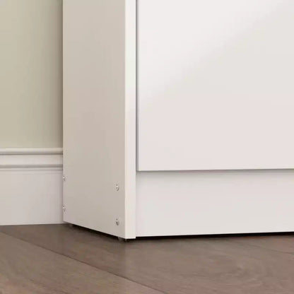 Scarpiera Famapy con Specchio a Figura Intera, Scarpiera a 4 Ante a Ribalta con 4 Ripiani Laterali, Organizer Scarpe Sottile per Ingresso