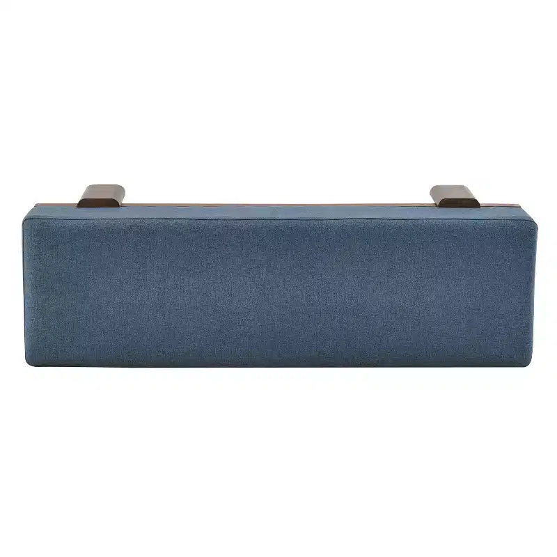 Christopher Knight Home Panca imbottita Blinny 54.75W con gambe in legno di gomma