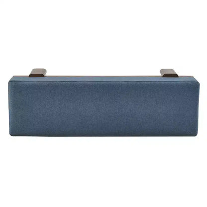 Christopher Knight Home Panca imbottita Blinny 54.75W con gambe in legno di gomma