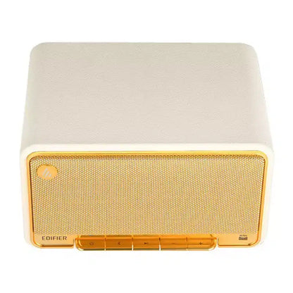 60-Watt-Continuous Bluetooth Retro D32 Rechargeable Tabletop Speaker with 4-In. Woofers, Wi-Fi, High-Res Audio, and AirPlay