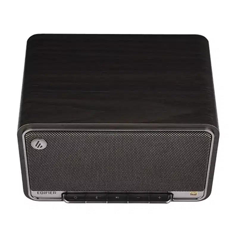 60-Watt-Continuous Bluetooth Retro D32 Rechargeable Tabletop Speaker with 4-In. Woofers, Wi-Fi, High-Res Audio, and AirPlay