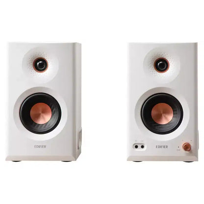 110-Watt-RMS Bluetooth MR5 Powered 2.0 Studio Monitor Speaker Set with 5-In. Woofers, Hi-Res Audio/Hi-Res Audio Wireless, Pair