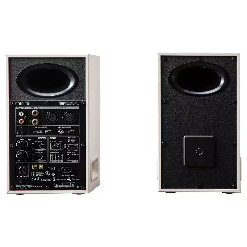 110-Watt-RMS Bluetooth MR5 Powered 2.0 Studio Monitor Speaker Set with 5-In. Woofers, Hi-Res Audio/Hi-Res Audio Wireless, Pair