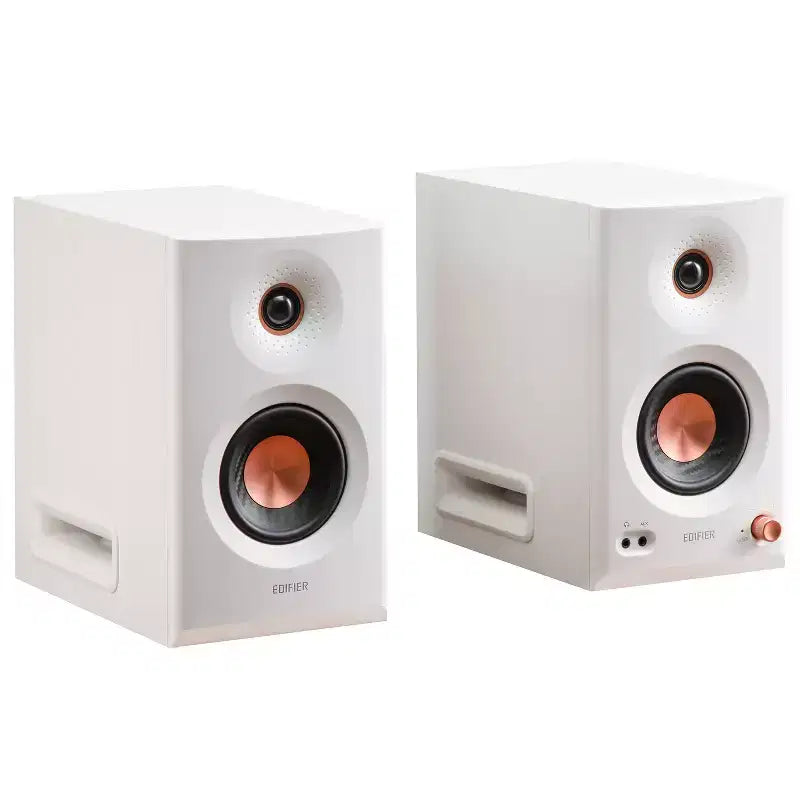 110-Watt-RMS Bluetooth MR5 Powered 2.0 Studio Monitor Speaker Set with 5-In. Woofers, Hi-Res Audio/Hi-Res Audio Wireless, Pair