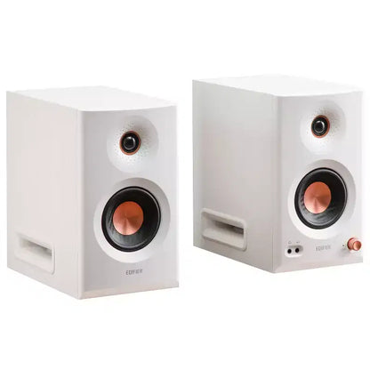 110-Watt-RMS Bluetooth MR5 Powered 2.0 Studio Monitor Speaker Set with 5-In. Woofers, Hi-Res Audio/Hi-Res Audio Wireless, Pair