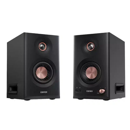 110-Watt-RMS Bluetooth MR5 Powered 2.0 Studio Monitor Speaker Set with 5-In. Woofers, Hi-Res Audio/Hi-Res Audio Wireless, Pair