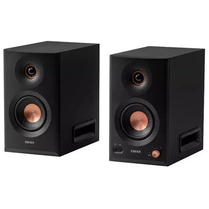 110-Watt-RMS Bluetooth MR5 Powered 2.0 Studio Monitor Speaker Set with 5-In. Woofers, Hi-Res Audio/Hi-Res Audio Wireless, Pair