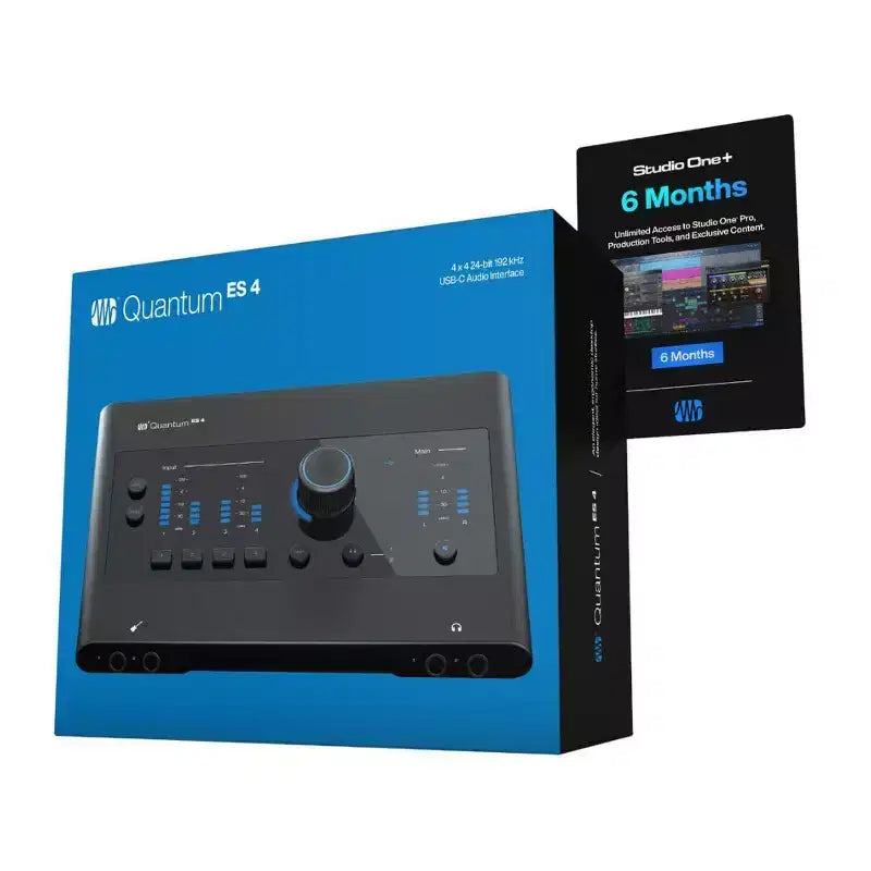 (D) Presonus Quantum ES4 4x4 USB-C Audio Interface