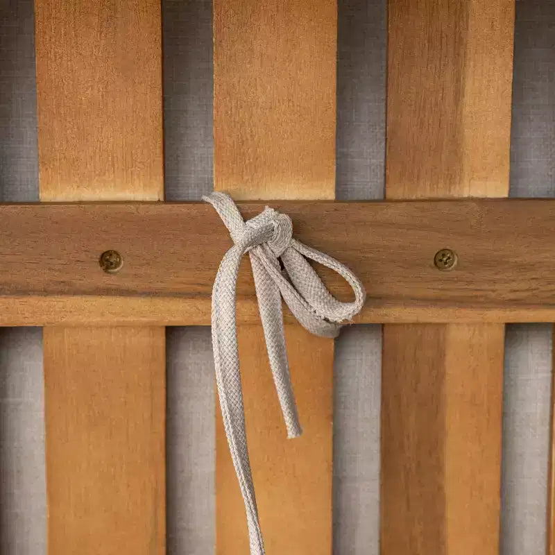 Christopher Knight Home Samira Set da Pranzo da Esterno in Legno di Acacia Rustico a Doghe a 5 Pezzi con Cuscini