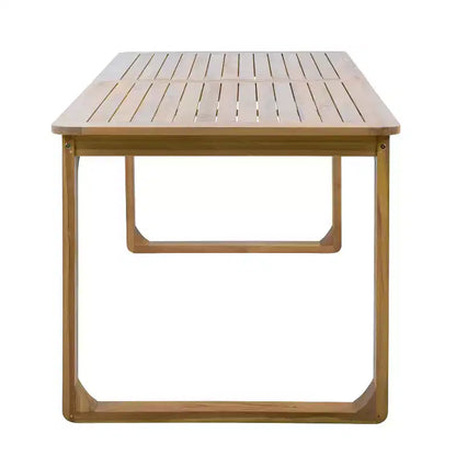 Christopher Knight Home Chasel Set da Pranzo da Esterno Moderno in Legno di Acacia a 5 Pezzi con 4 Sedie da Pranzo in Corda