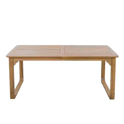 Christopher Knight Home Chasel Set da Pranzo da Esterno Moderno in Legno di Acacia a 5 Pezzi con 4 Sedie da Pranzo in Corda