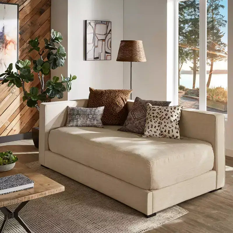 Letto singolo Faena - Beige - iNSPIRE Q