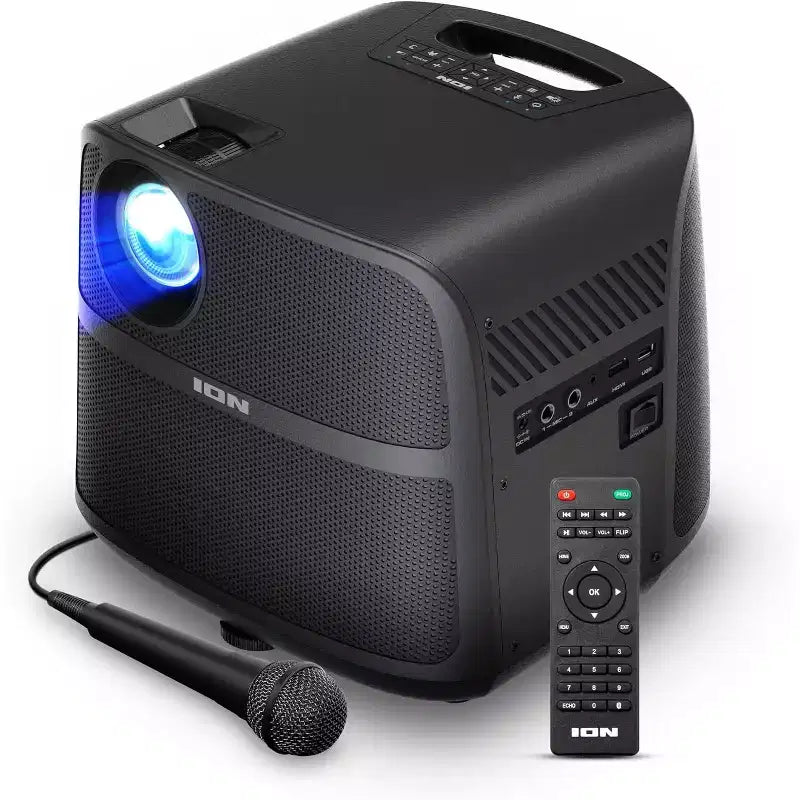 ION Audio Pathfinder 320 All Weather Speaker & ION Portable 720P Projector