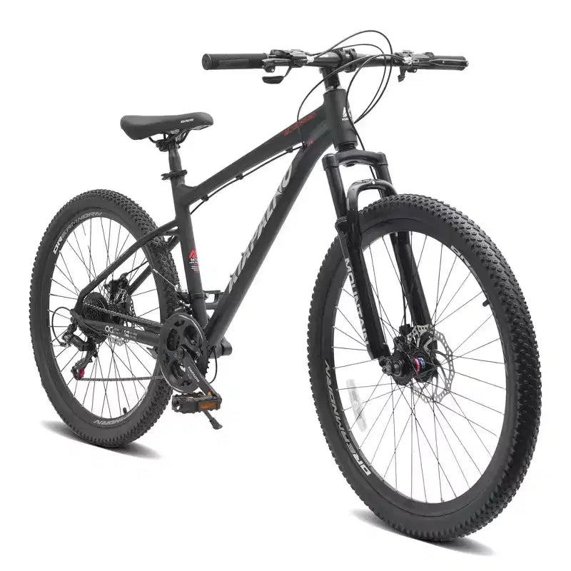 GDFStudio Trailcrest 26 Inch All-Terrain 21-Speed Front Suspension Mountain Bike