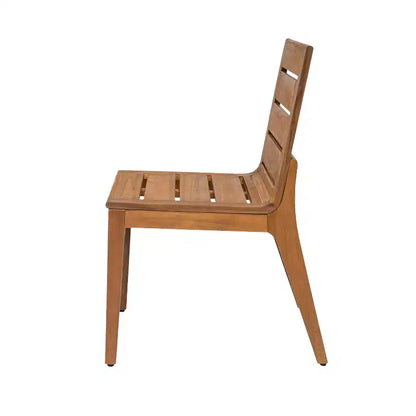 Christopher Knight Home Zola set da pranzo moderno da esterno in acacia a 5 pezzi con tavolo quadrato a doghe