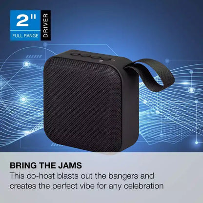 iLive Ultra-Portable Wireless Fabric Speaker, ISB20B