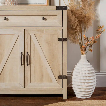 Middlebrook 30-inch Rustic Barn Door Accent Cabinet