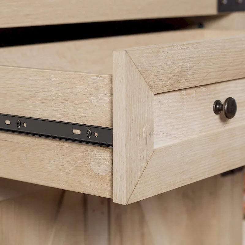 Middlebrook 30-inch Rustic Barn Door Accent Cabinet