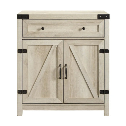 Middlebrook 30-inch Rustic Barn Door Accent Cabinet