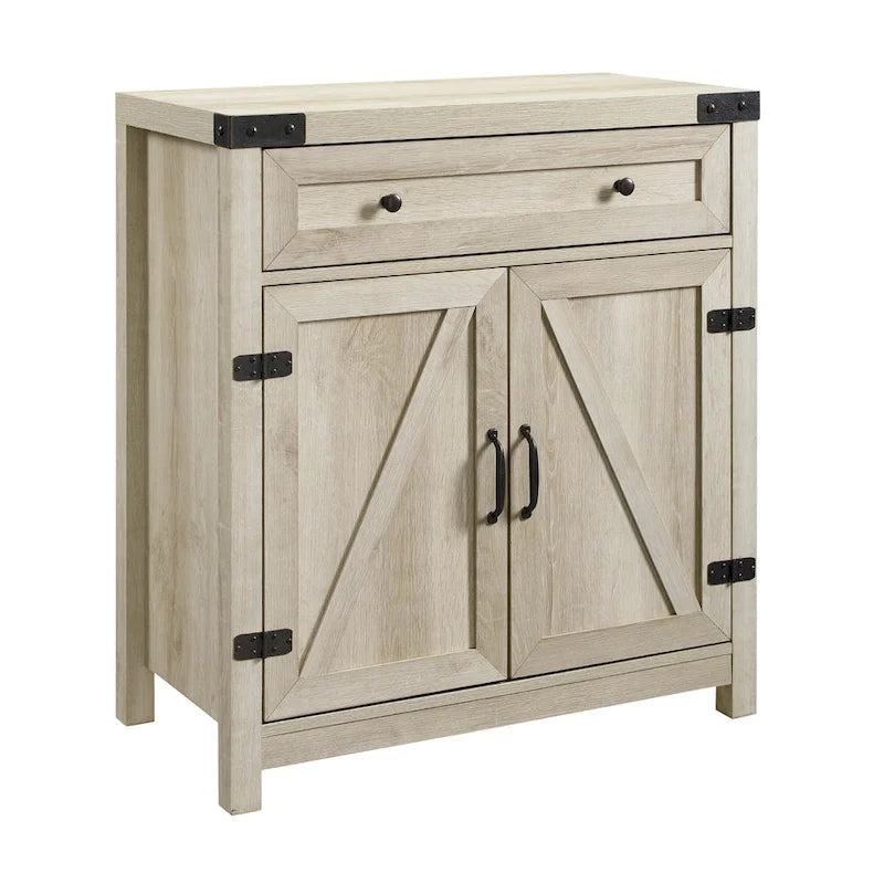 Middlebrook 30-inch Rustic Barn Door Accent Cabinet
