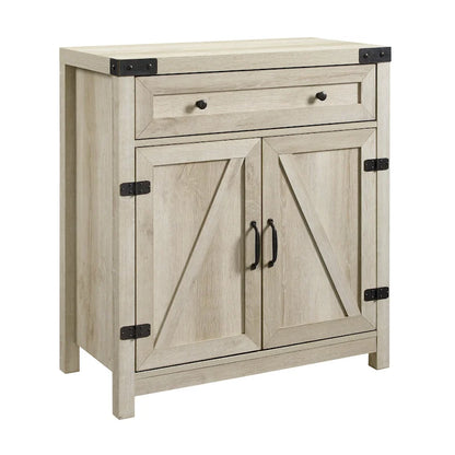 Middlebrook 30-inch Rustic Barn Door Accent Cabinet